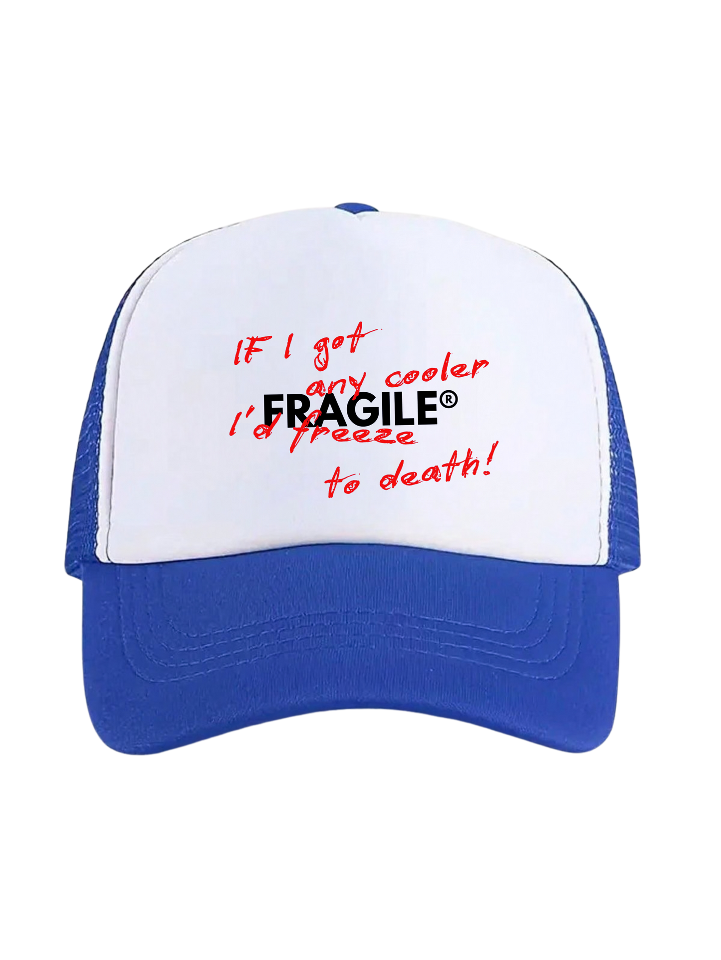 “Freezer” trucker hat