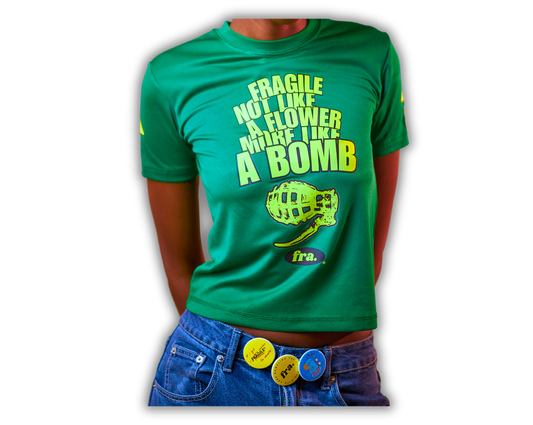 “Fragile Bomb” baby Tee
