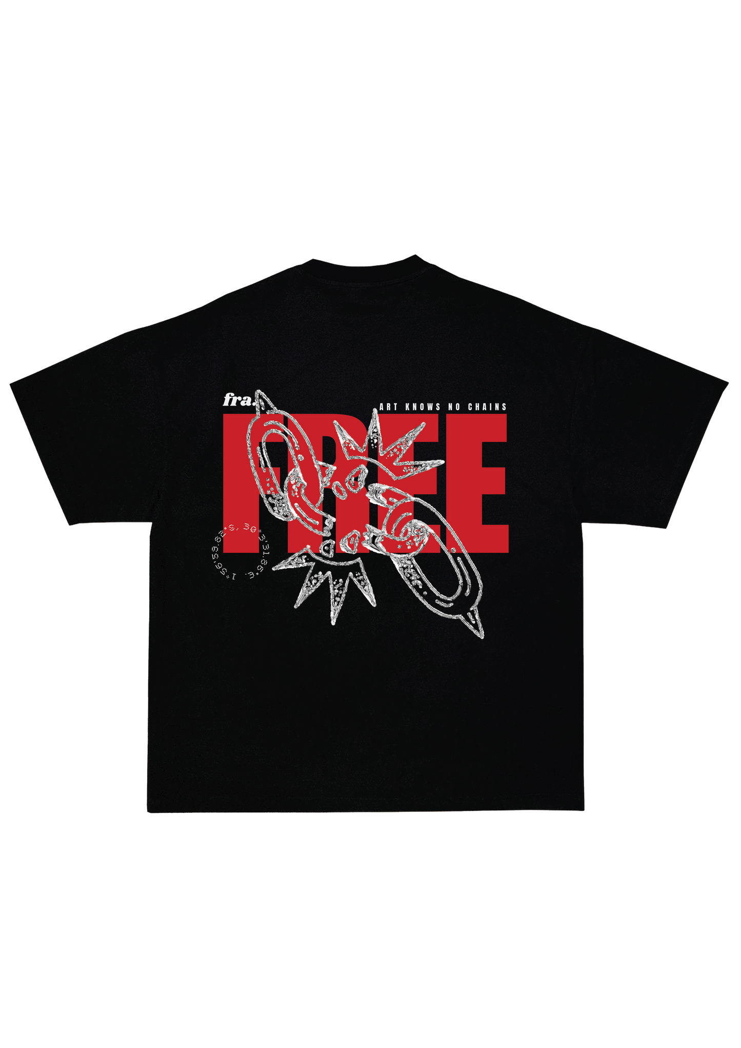 "FREE" Black Tee