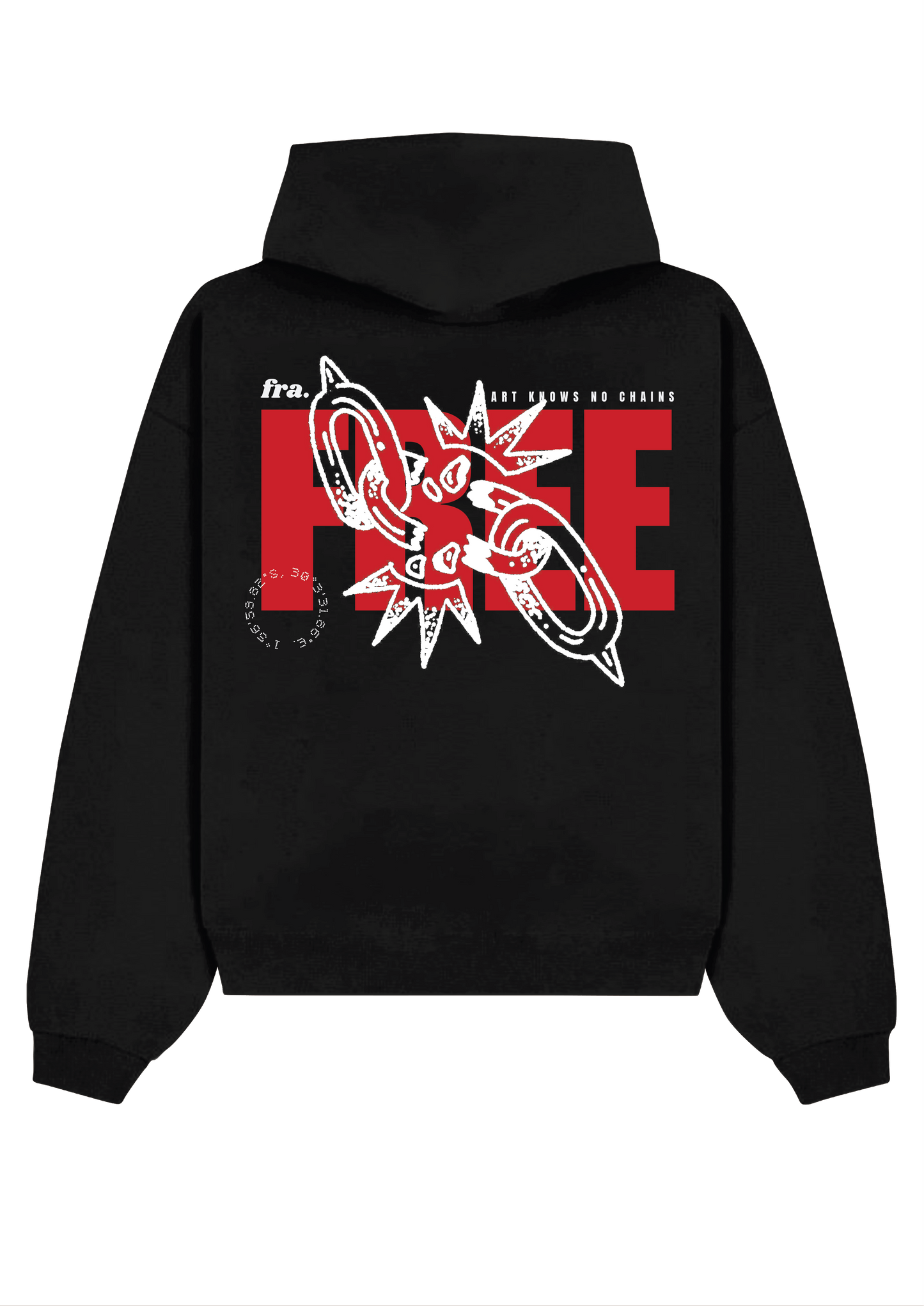 "FREE" black hoodie