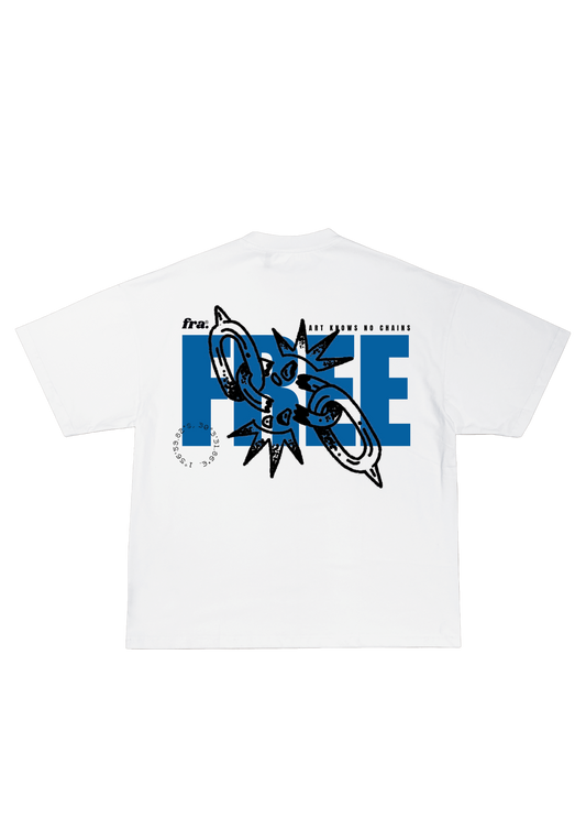 "FREE" White Tee